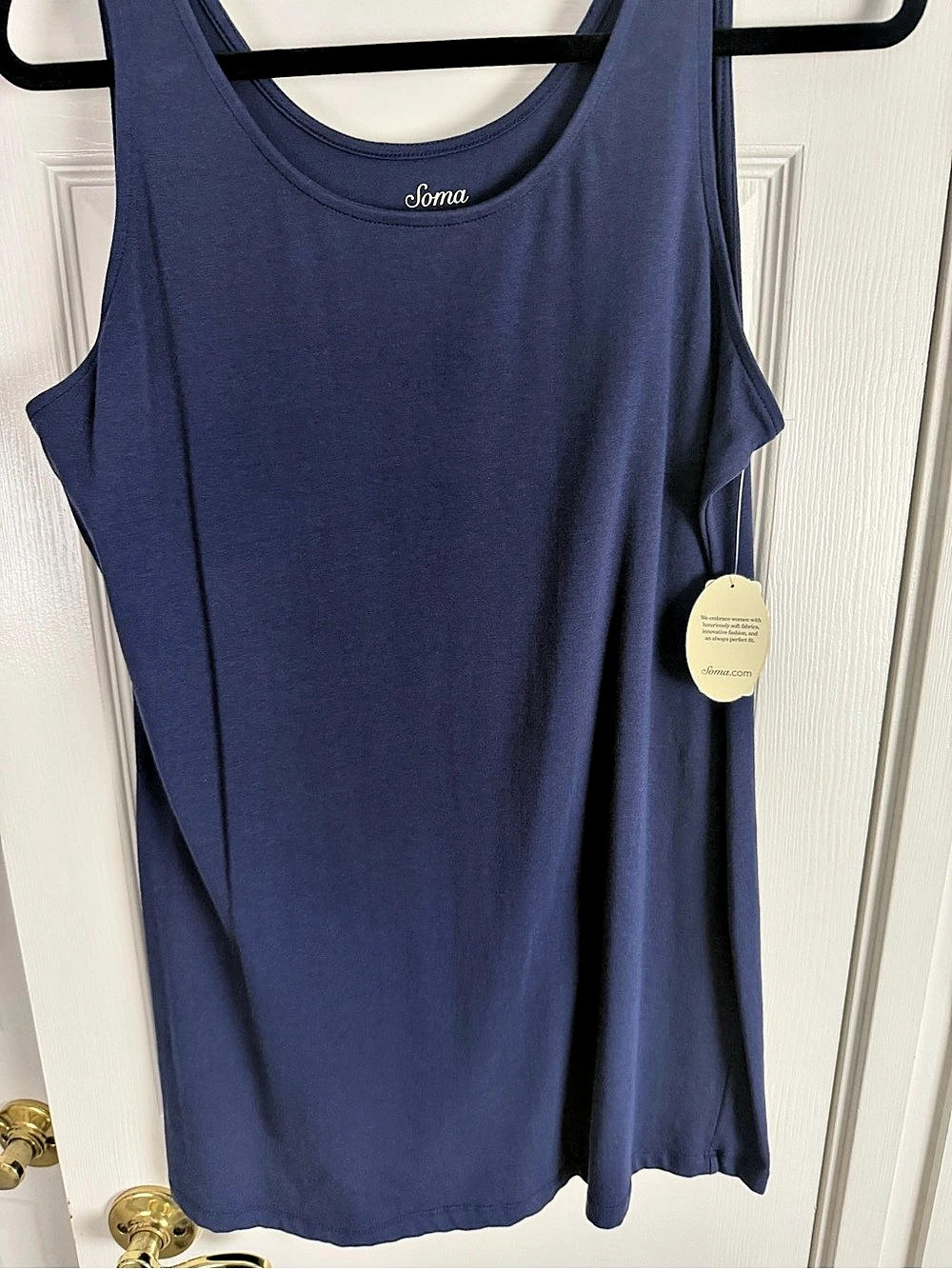 Soma Navy Tank Top